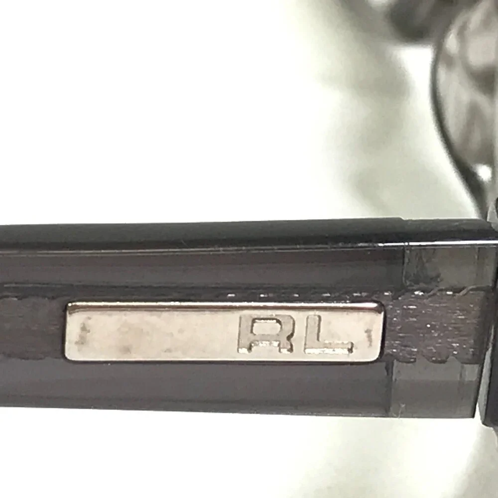 Ralph Lauren Eyeglasses Frames RL1387 EE2 Clear Horn Gray Oval 50-18-135